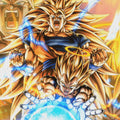 ULTRA Super Saiyan 3 Goku & Super Saiyan 2 Vegeta Dragon Ball Legends artwork