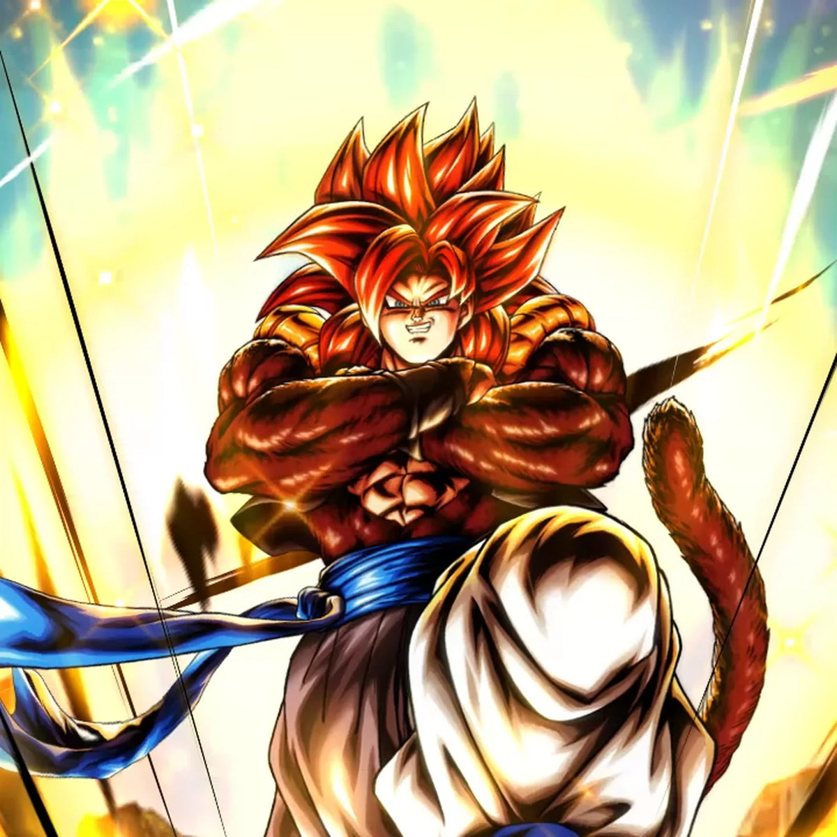 ULTRA SS4 Gogeta Dragon Ball Legends full artwork