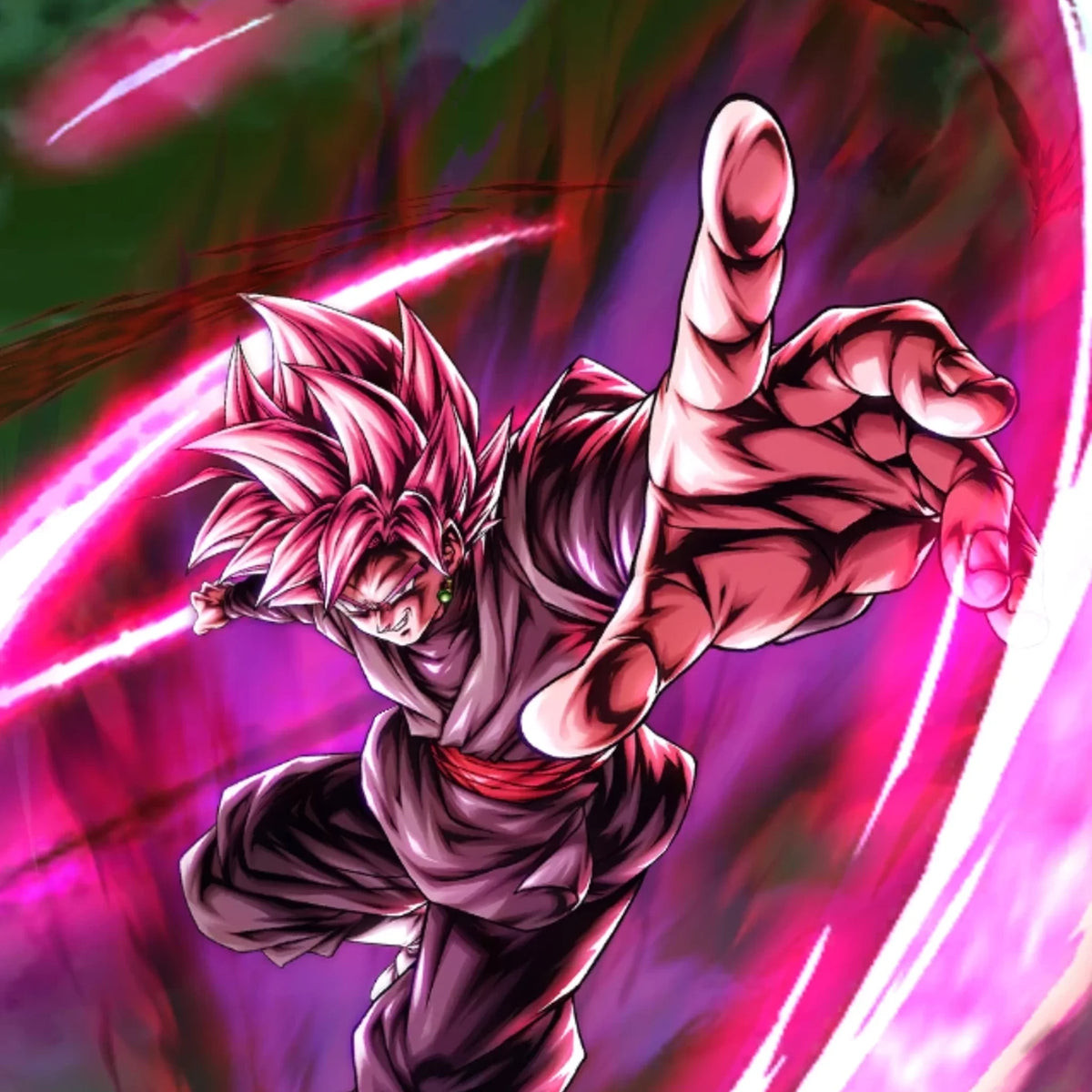 ULTRA Super Saiyan Rosé Goku Black Dragon Ball Legends full artwork