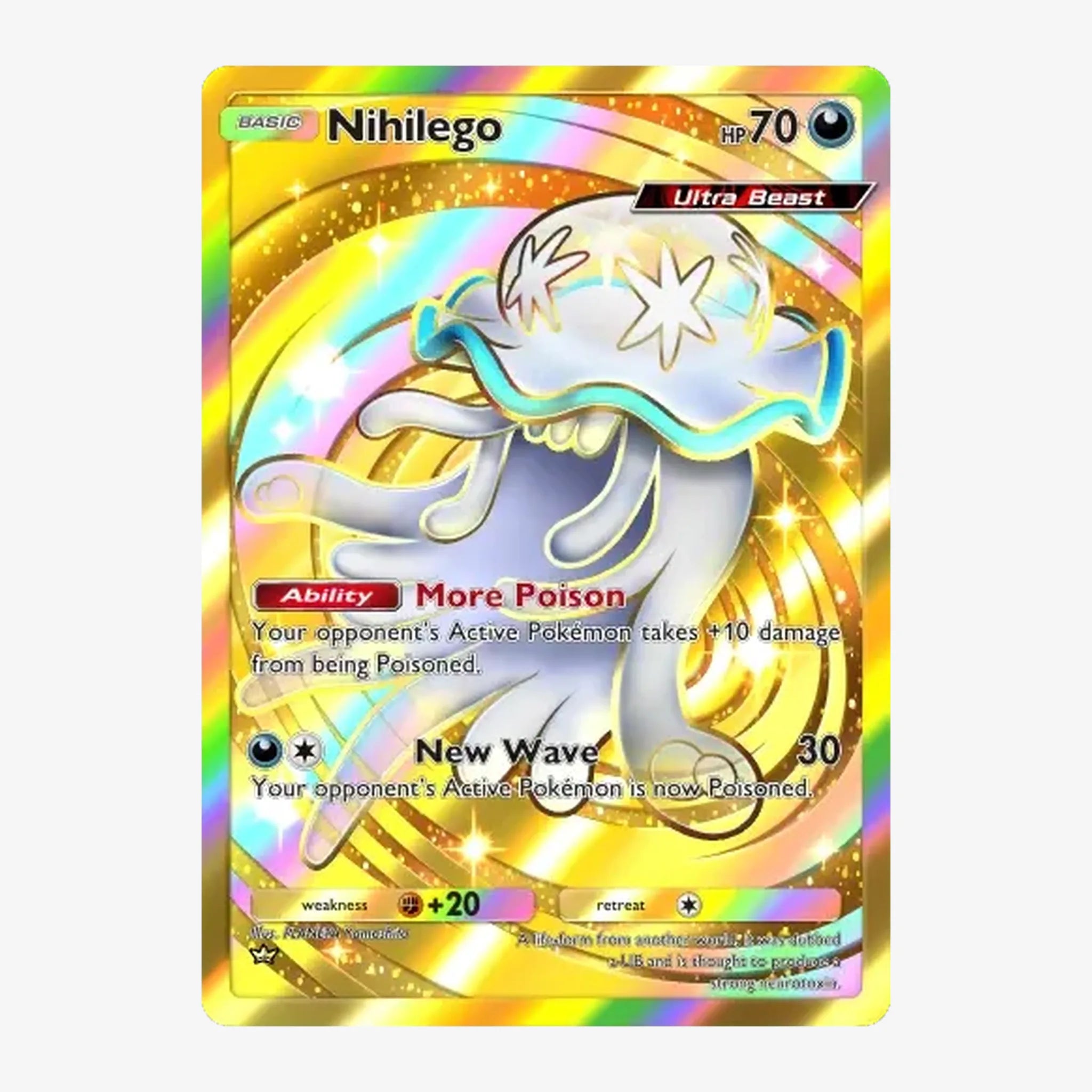 Nihilego Crown Rare card — Pokémon TCG Pocket account