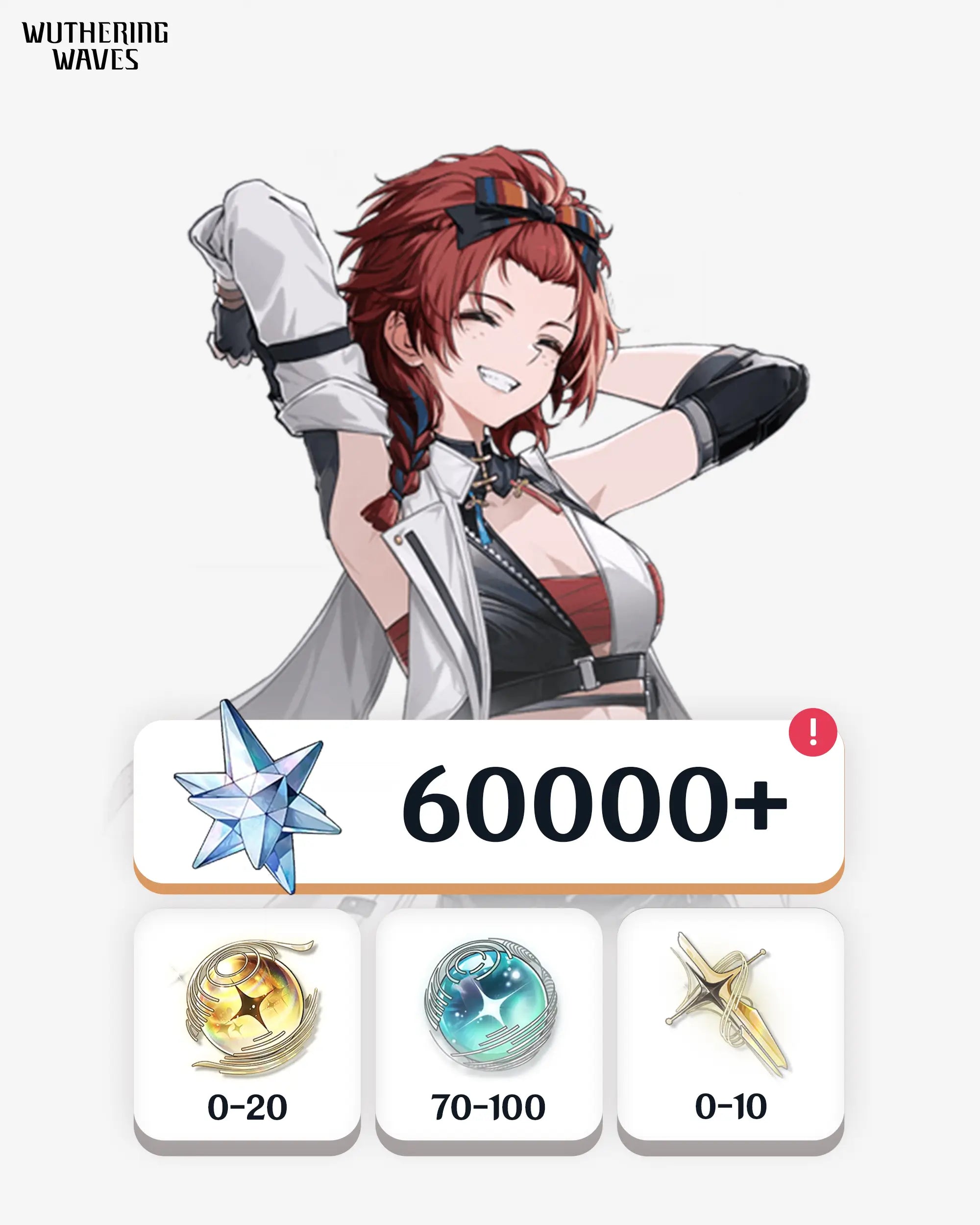 Wuthering Waves Astrites Reroll Account